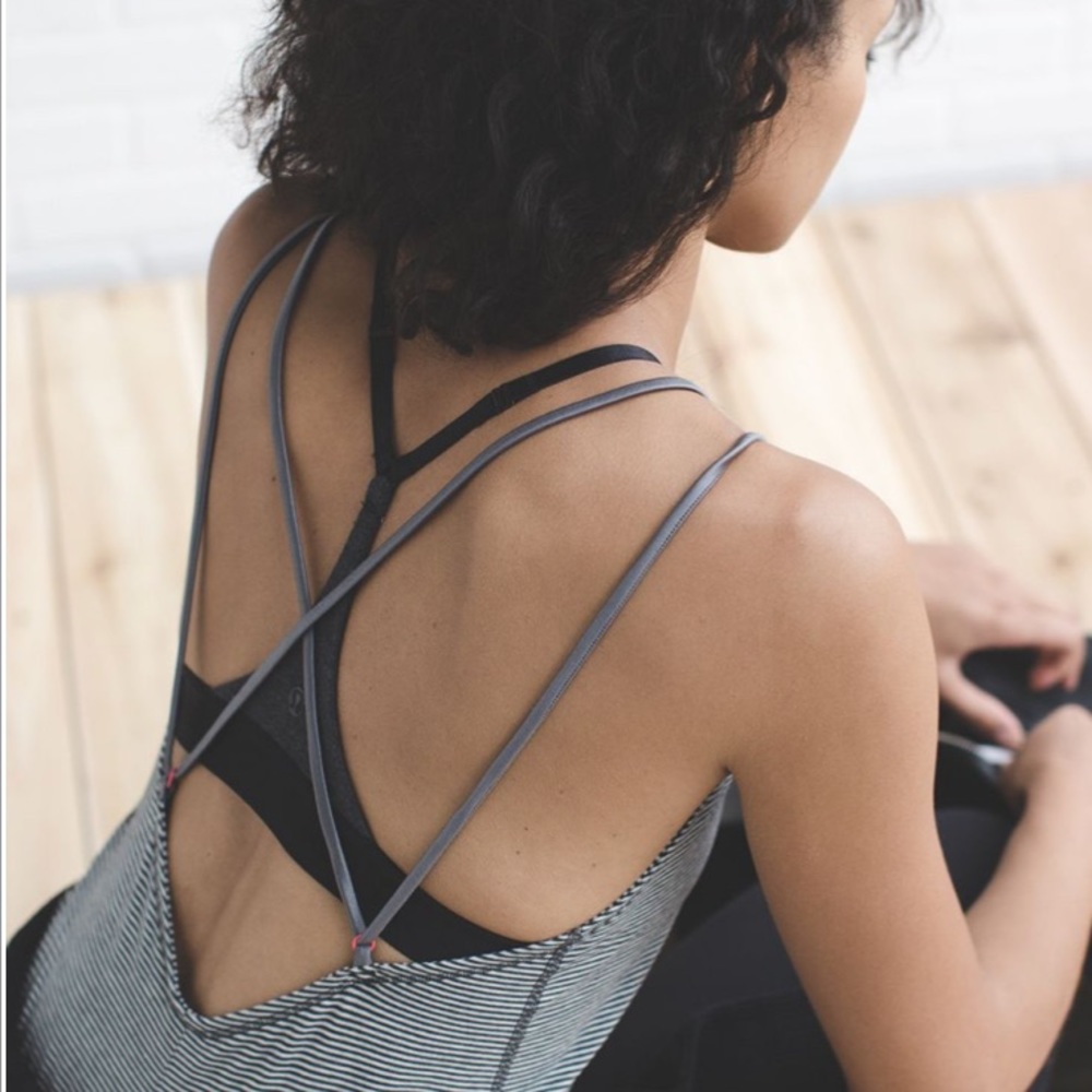 Lululemon Breezy Tank - Divided Stripe